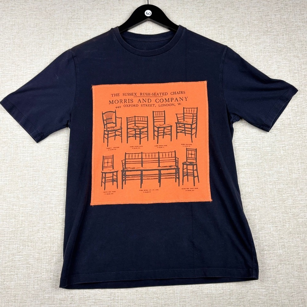 Loewe Morris and Company Sussex Chair T-Shirt Black Men's X small Womens Medium